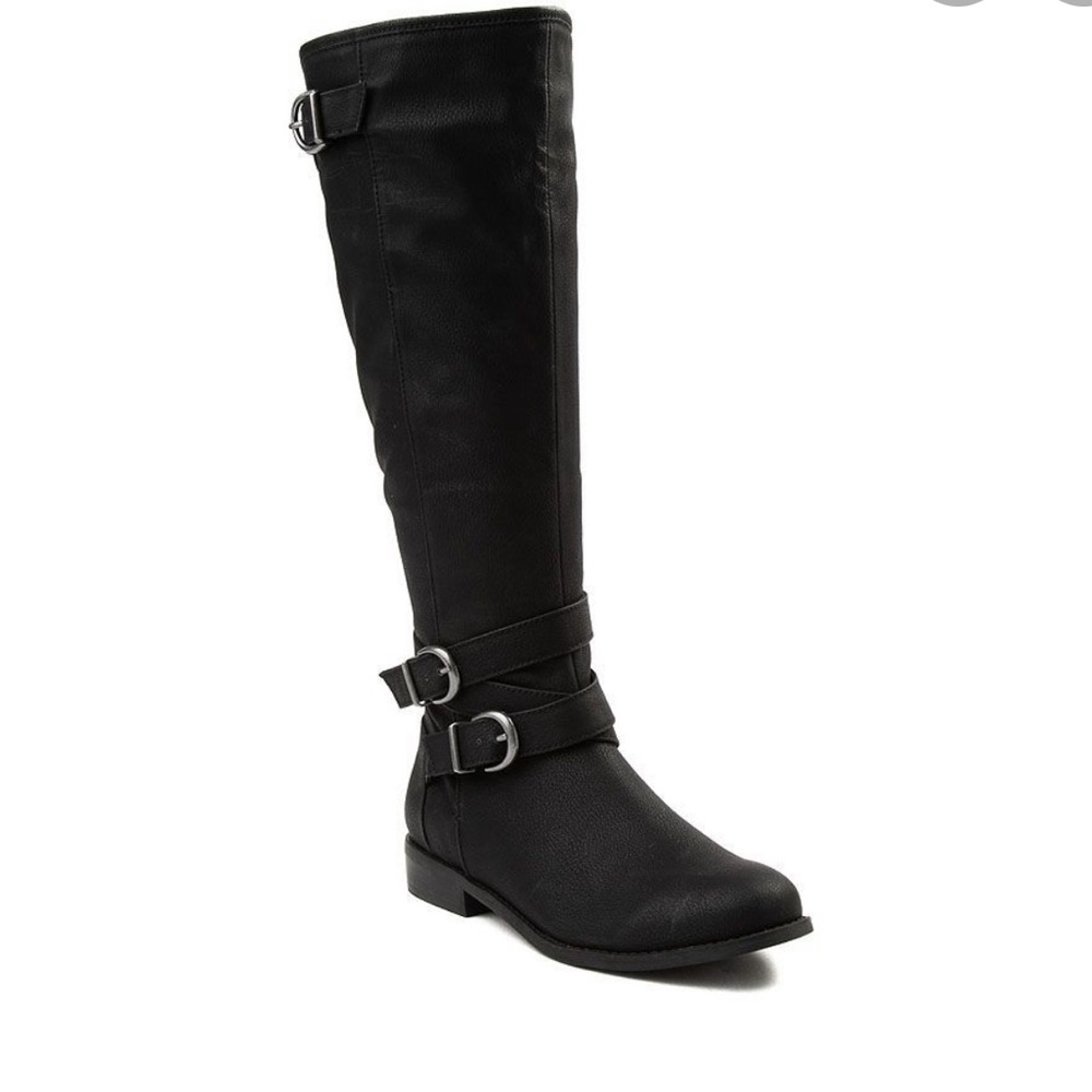 Madden girl karmin black boots